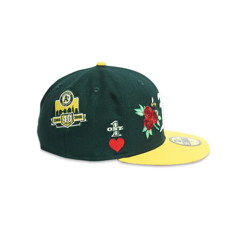 [12731501] Oakland Athletics Icon Quickstrike Men's Fitted Hats