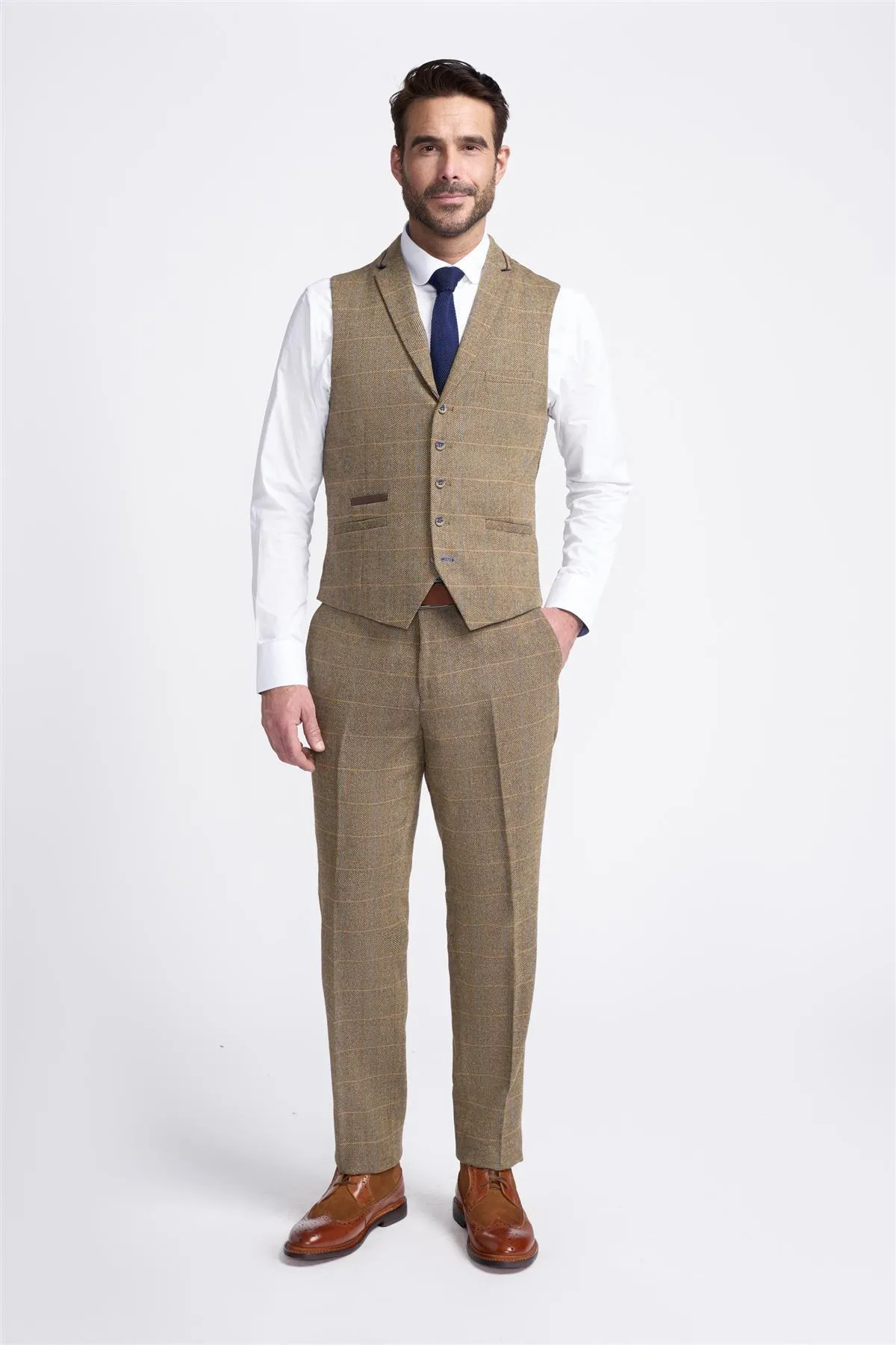 Albert Brown Waistcoat