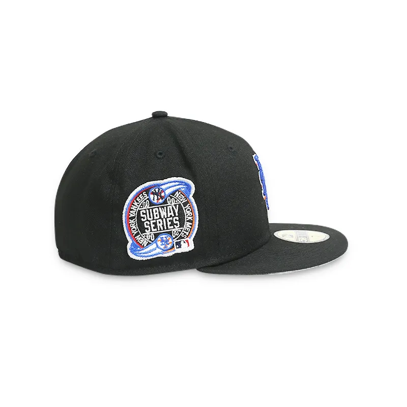 [70637649] New York Mets Men's Black Fitted Hat