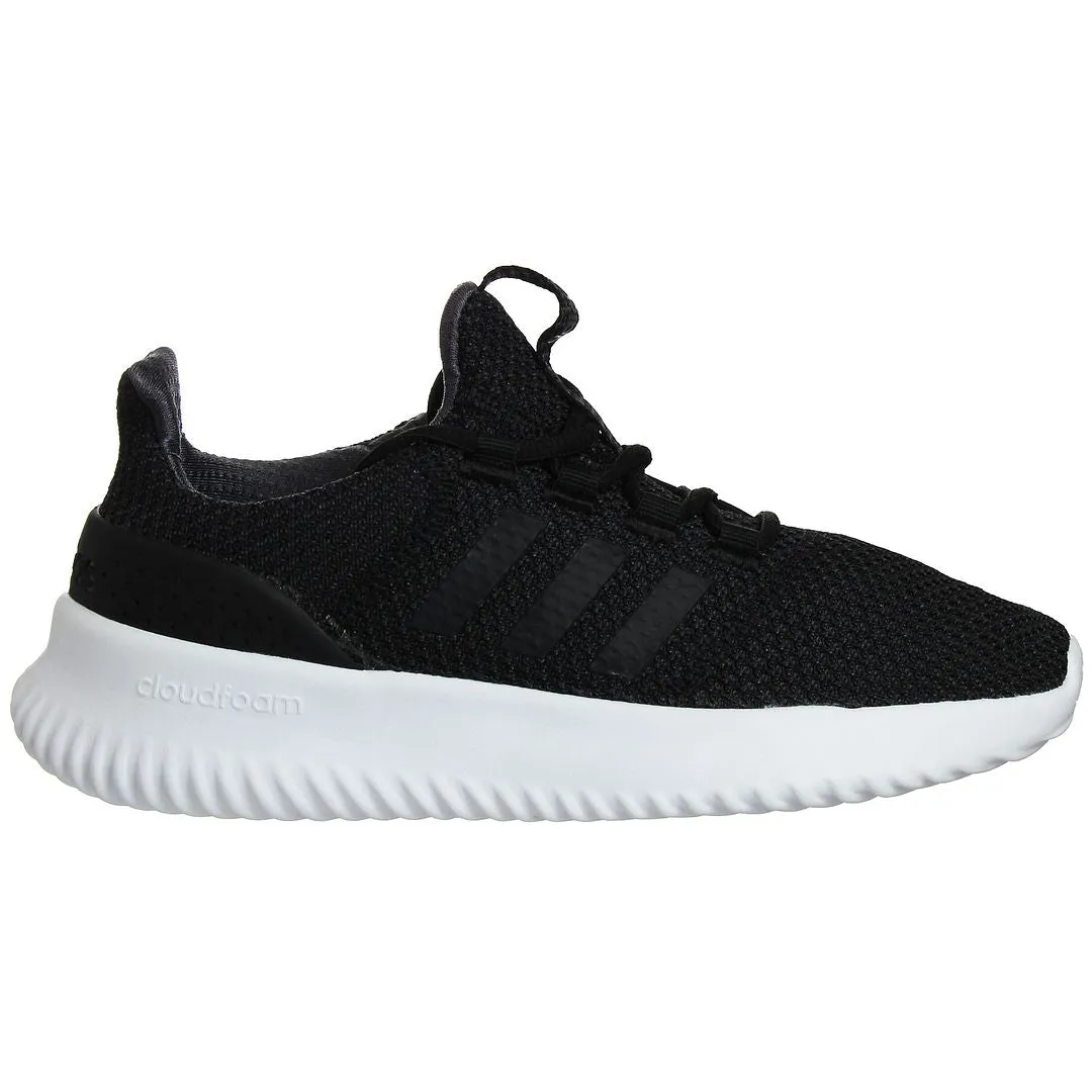 Adidas CloudFoam Ultimate Kids Black Trainers