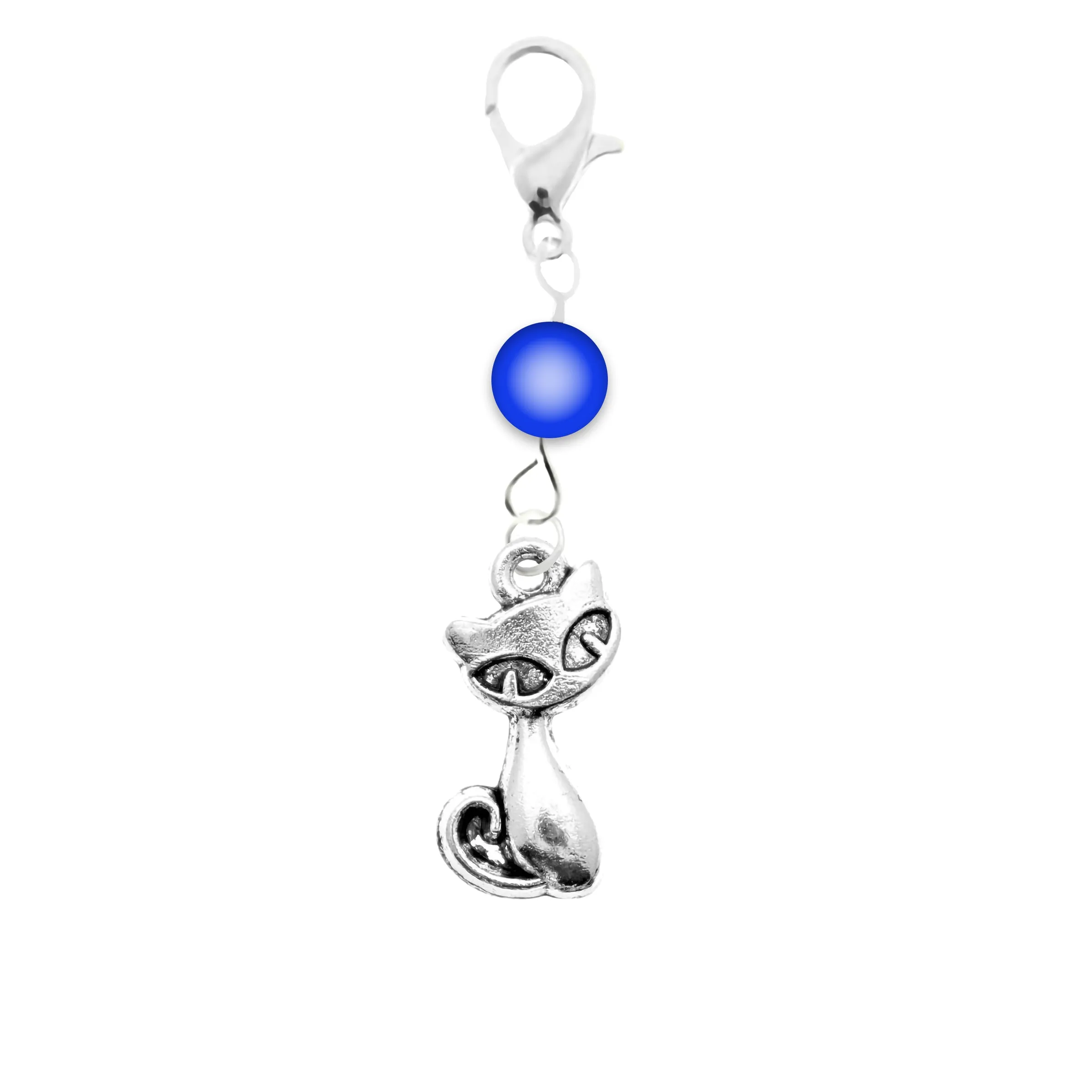 AVBeads Accessory Charm Clips Clip-On Cat Charm ACC-03284-A2