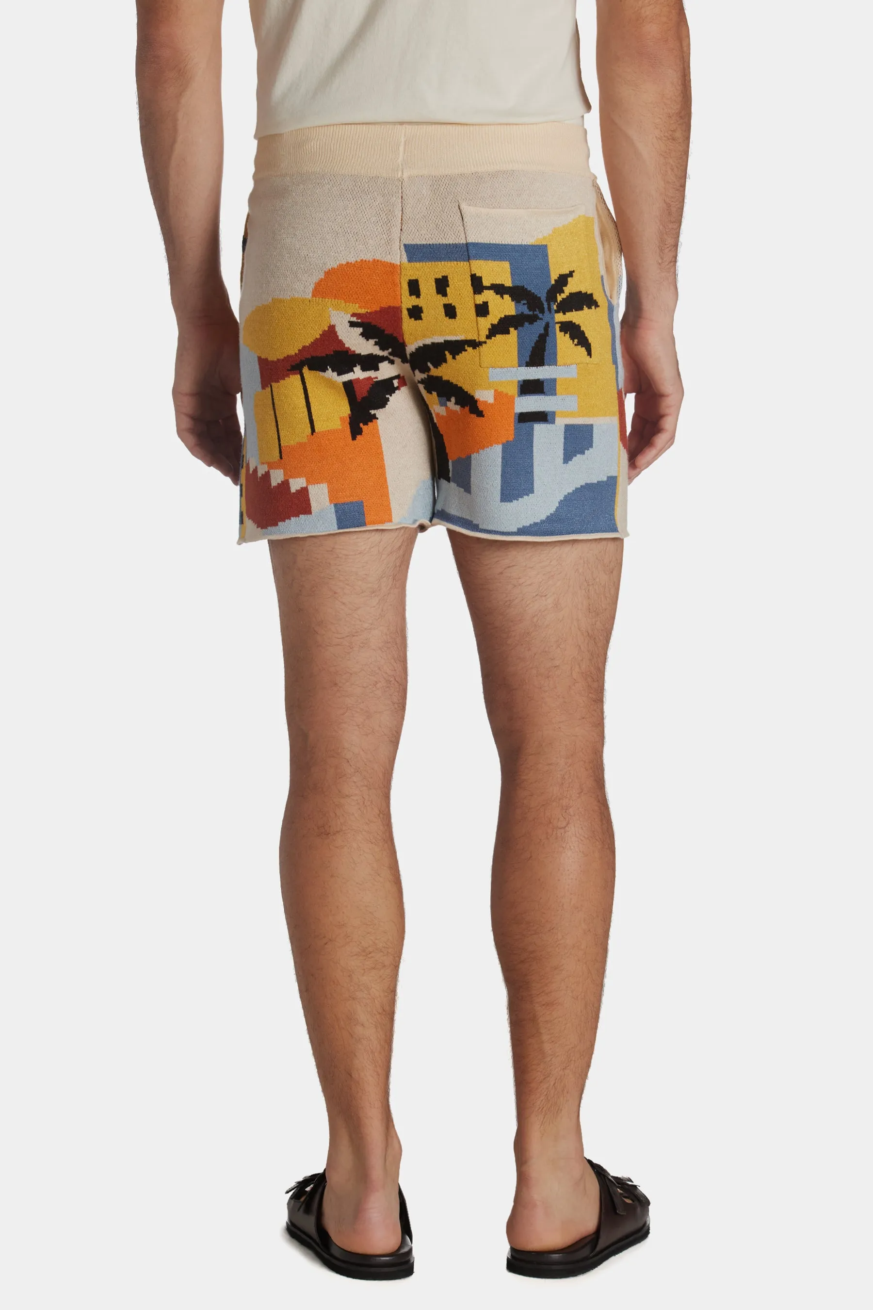 Havana Sunset Knit Shorts