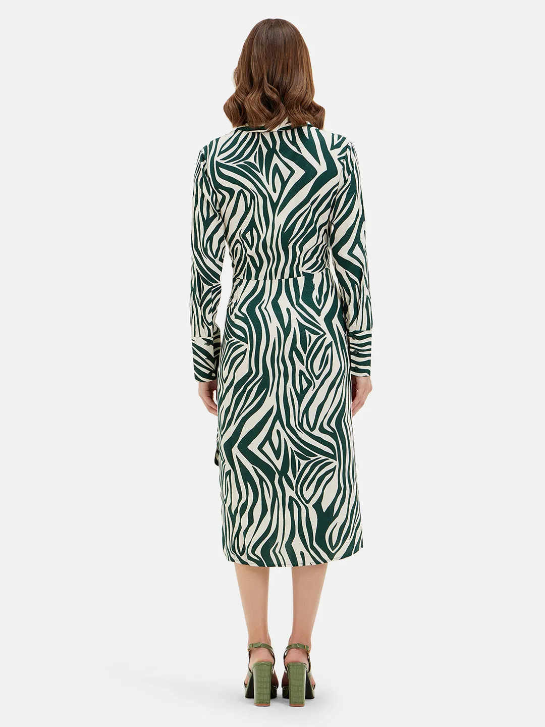 ALEXANDRIA PRINTED MIDI DRESS