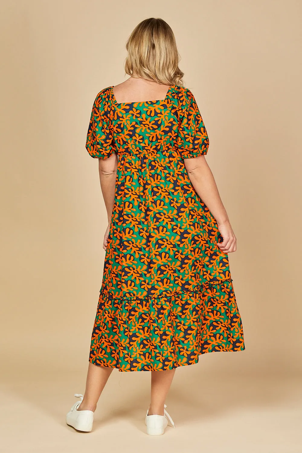 Alison Midi Dress in Nemo