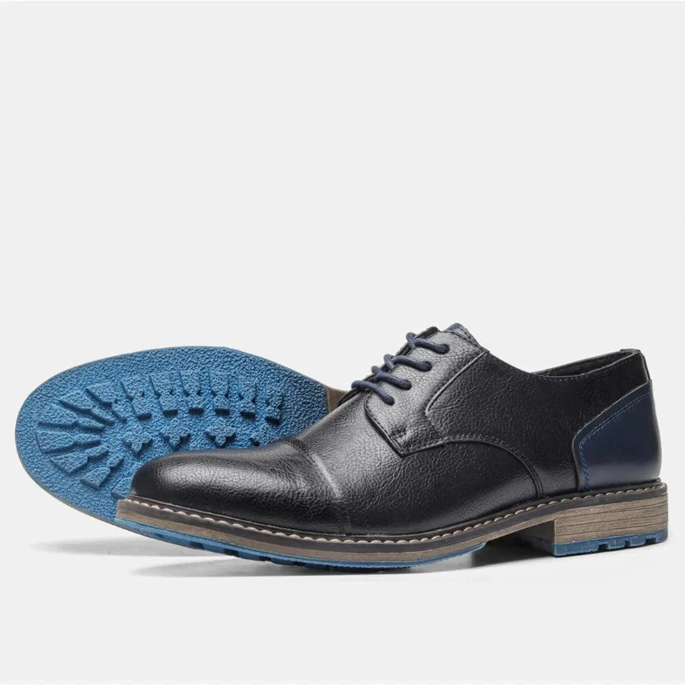 RV442 Men's Casual Shoes: Comfortable, Multifunctional Fashion in Leather