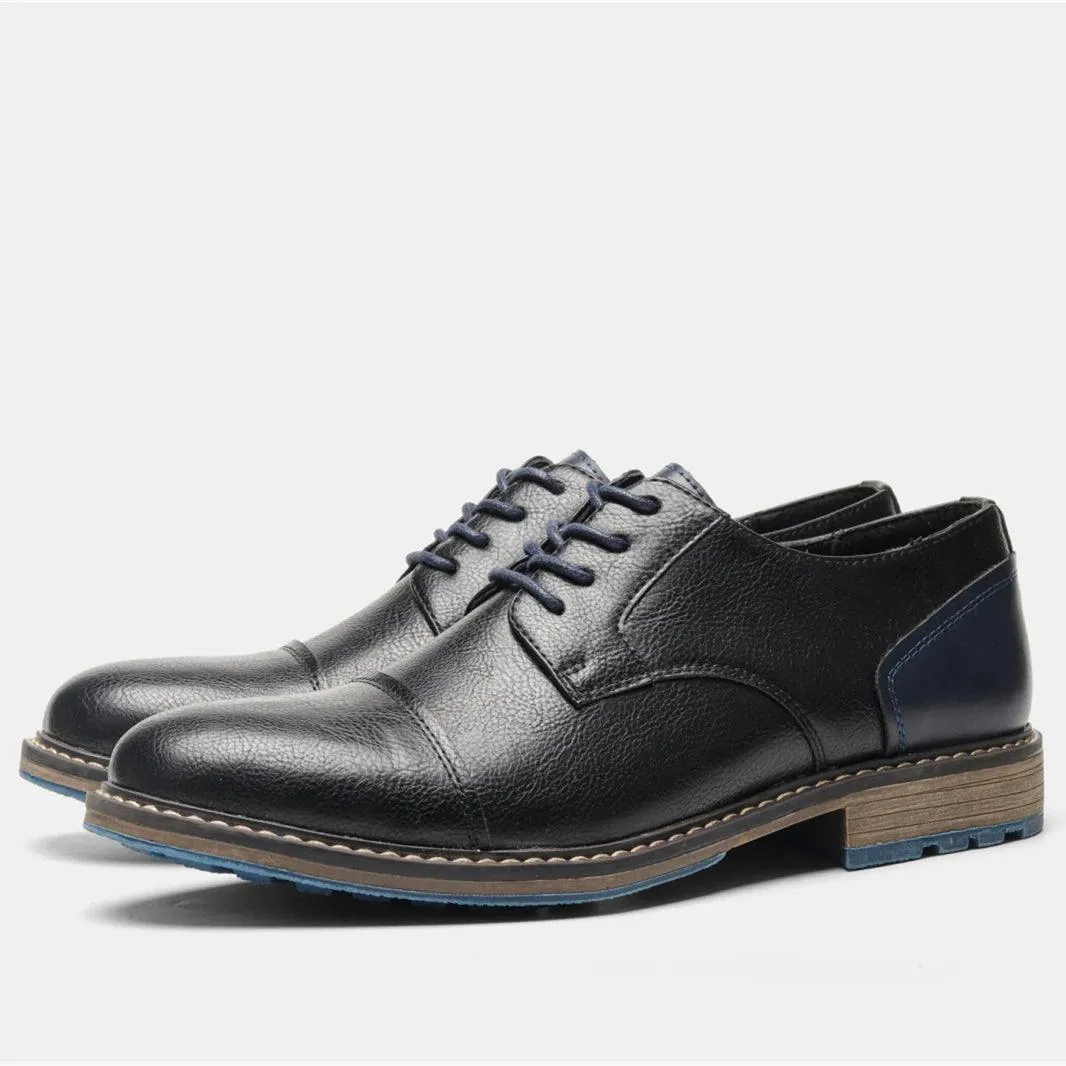 RV442 Men's Casual Shoes: Comfortable, Multifunctional Fashion in Leather