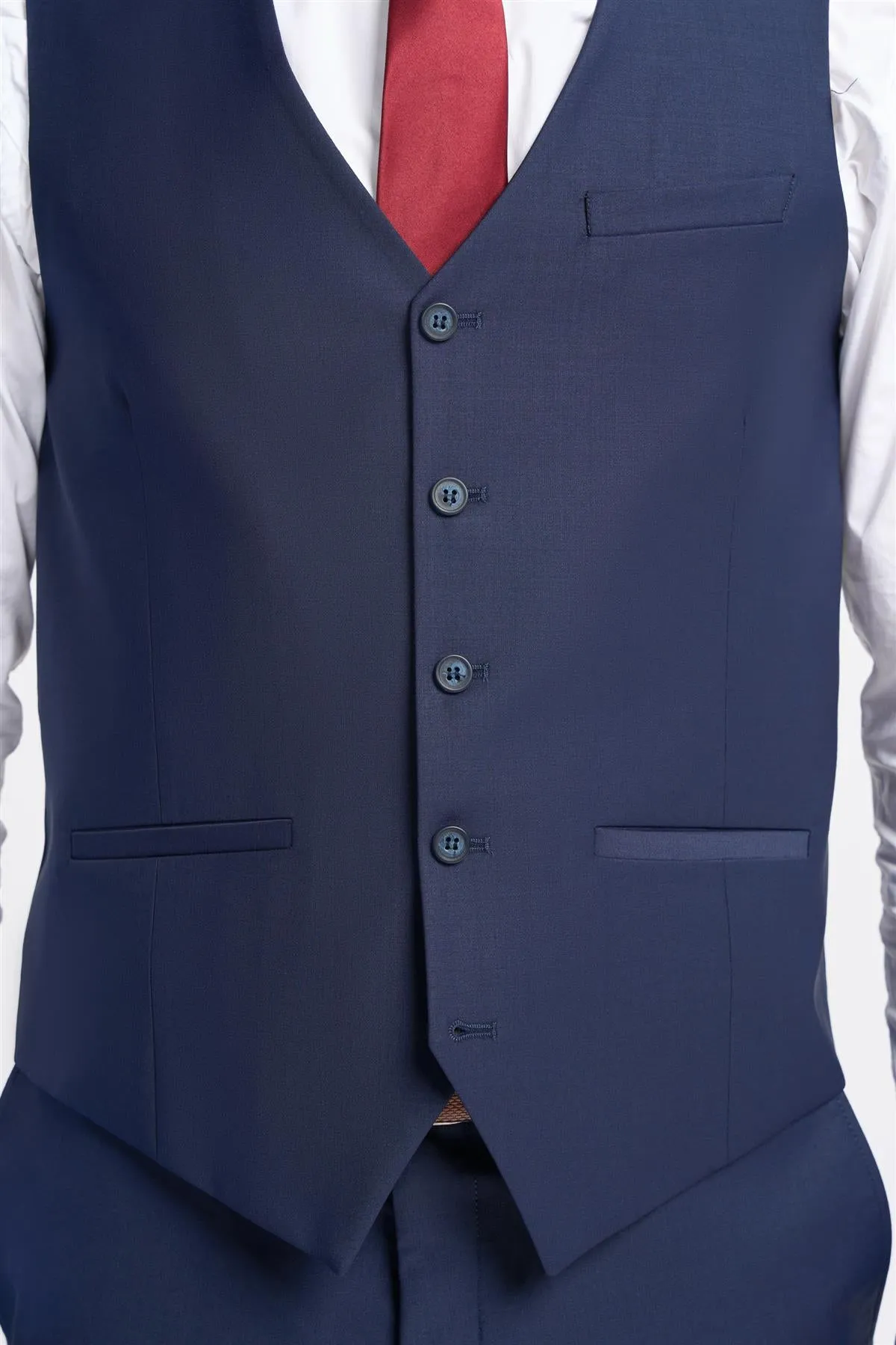 Bond Navy Waistcoat