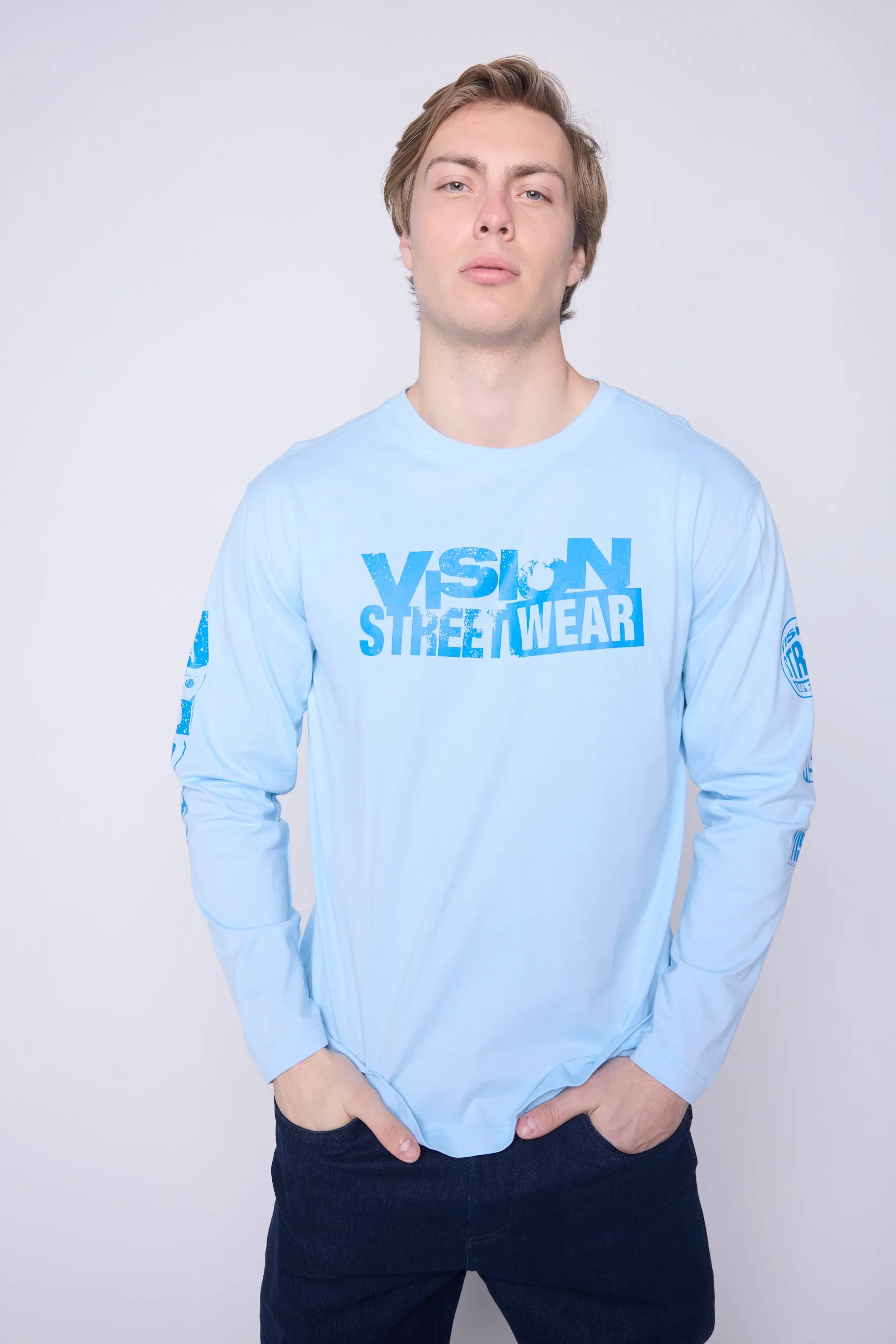 Team Logo T-Shirt -Blue Cloud