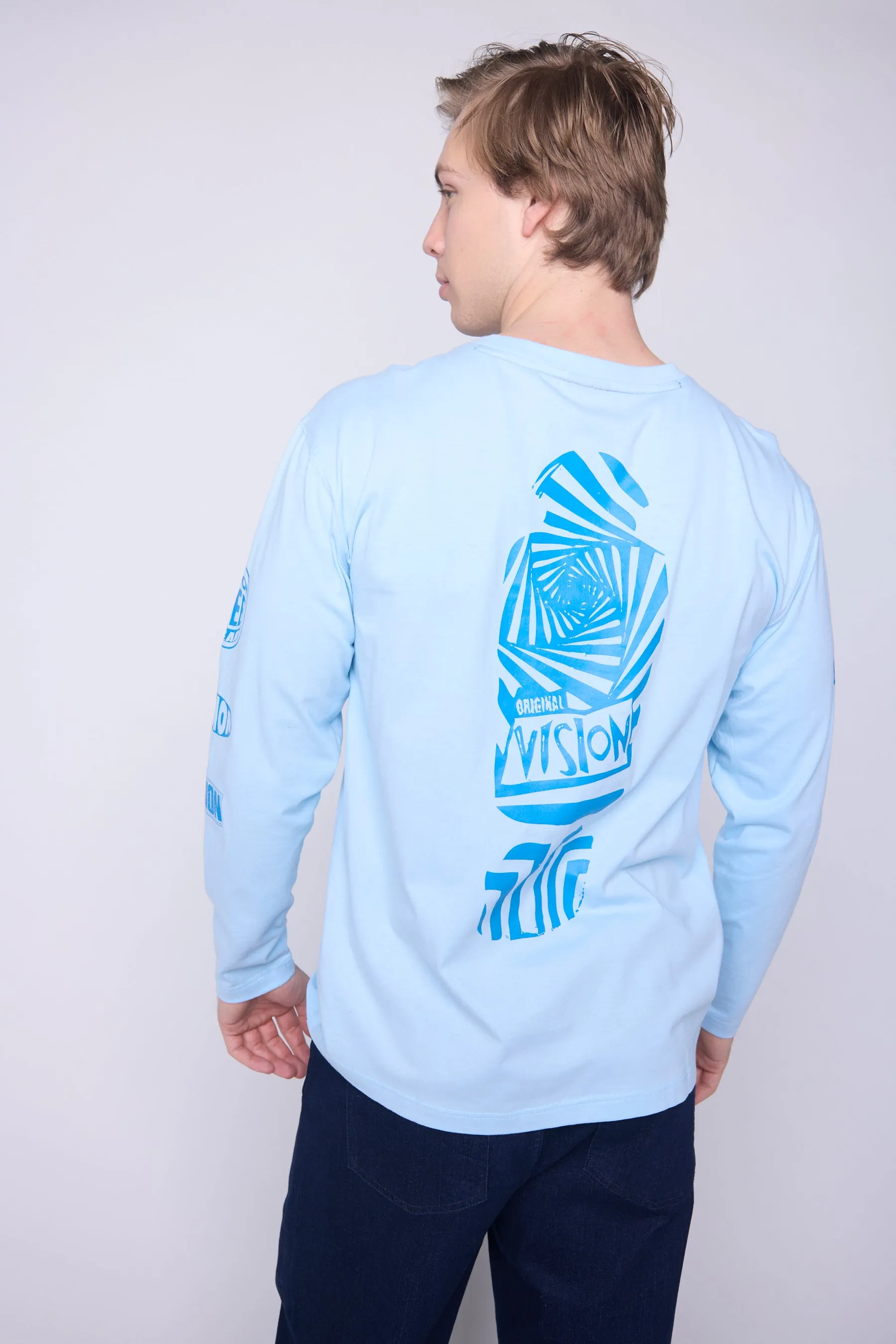 Team Logo T-Shirt -Blue Cloud