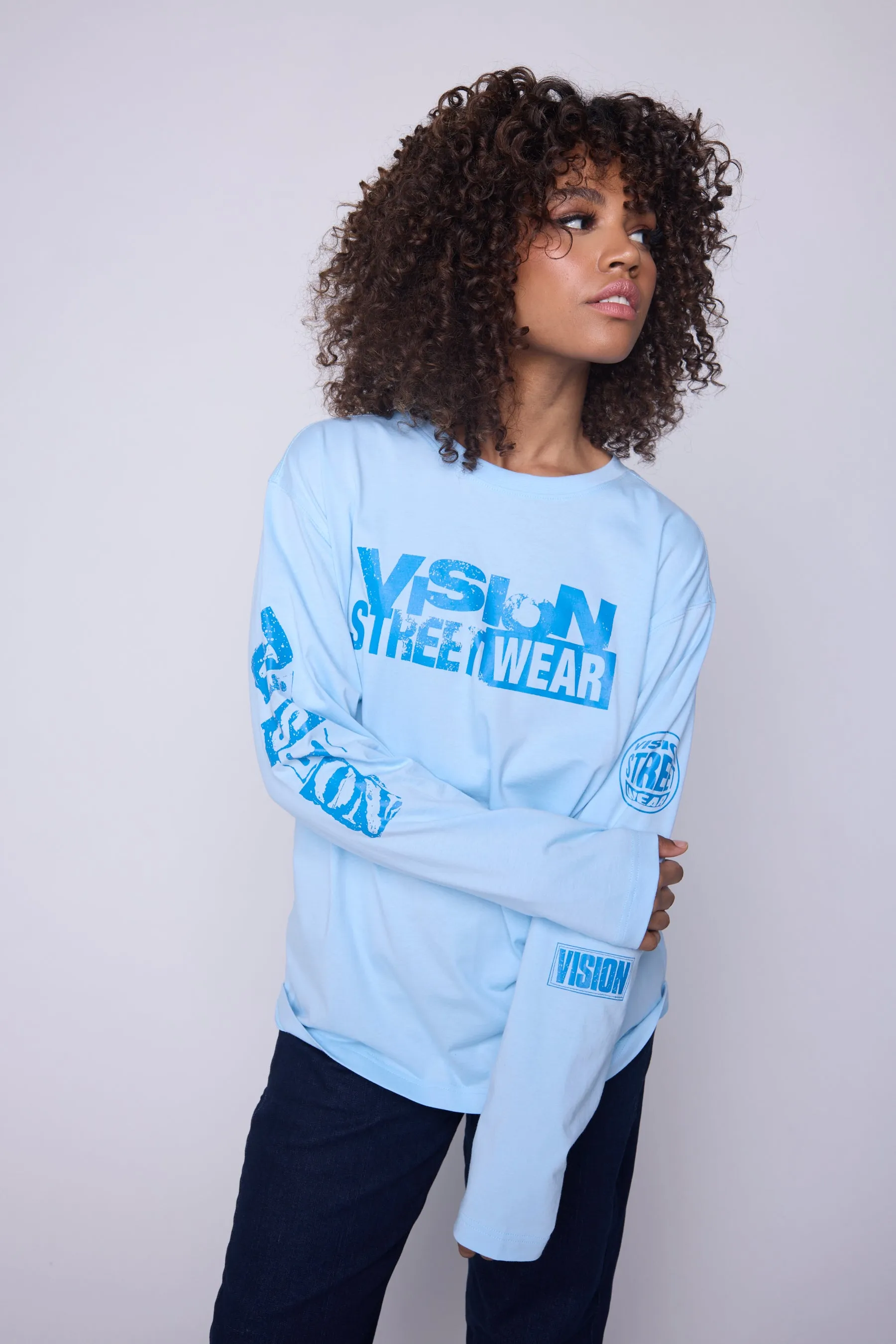 Team Logo T-Shirt -Blue Cloud