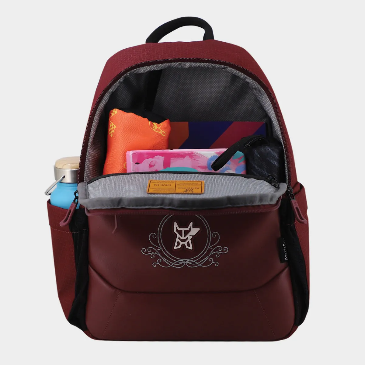 Arctic Fox Royal Tawny Port Bag for girls college bag for girls