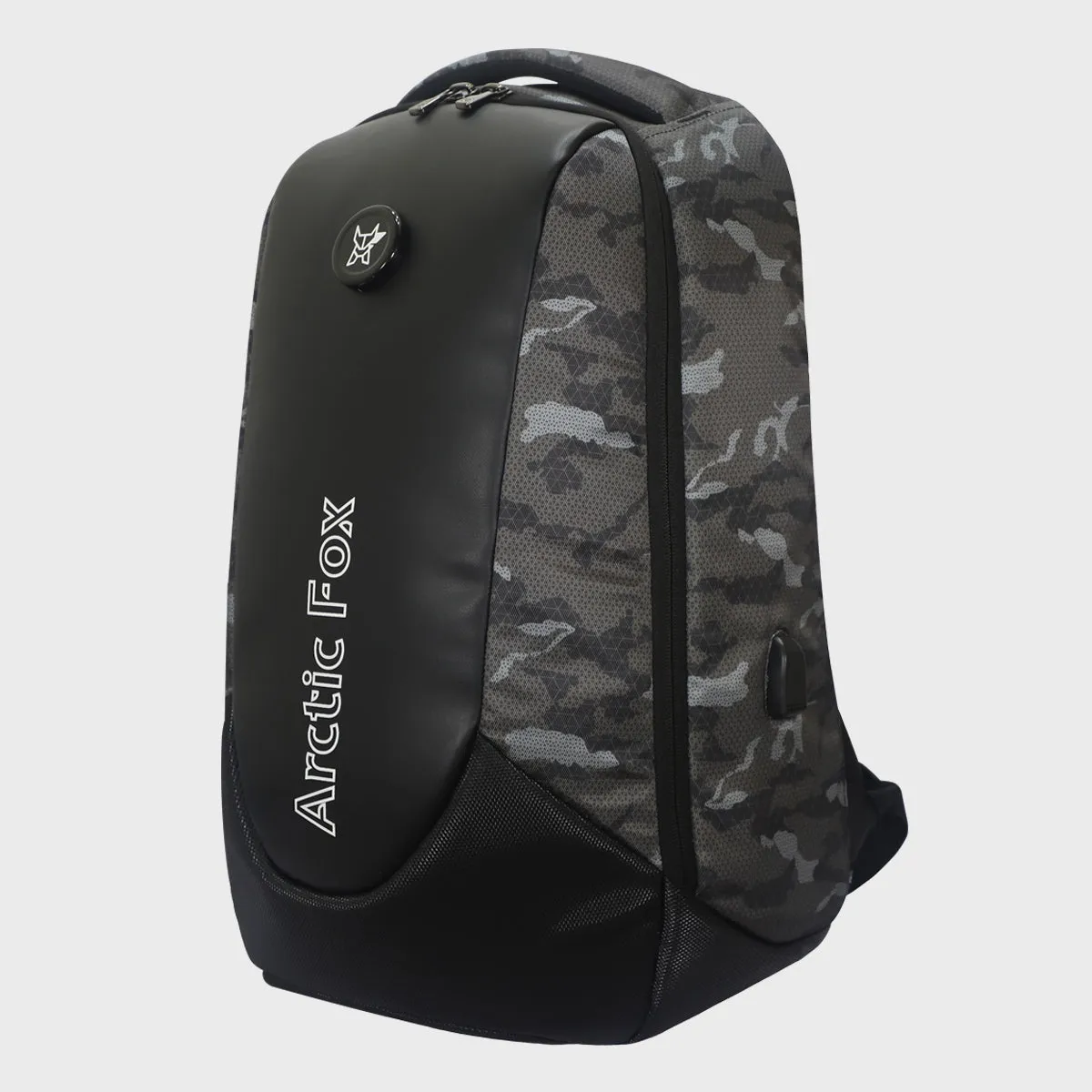 Arctic Fox New Anti-Theft Alarm Camo Black Laptop bag and Backpack