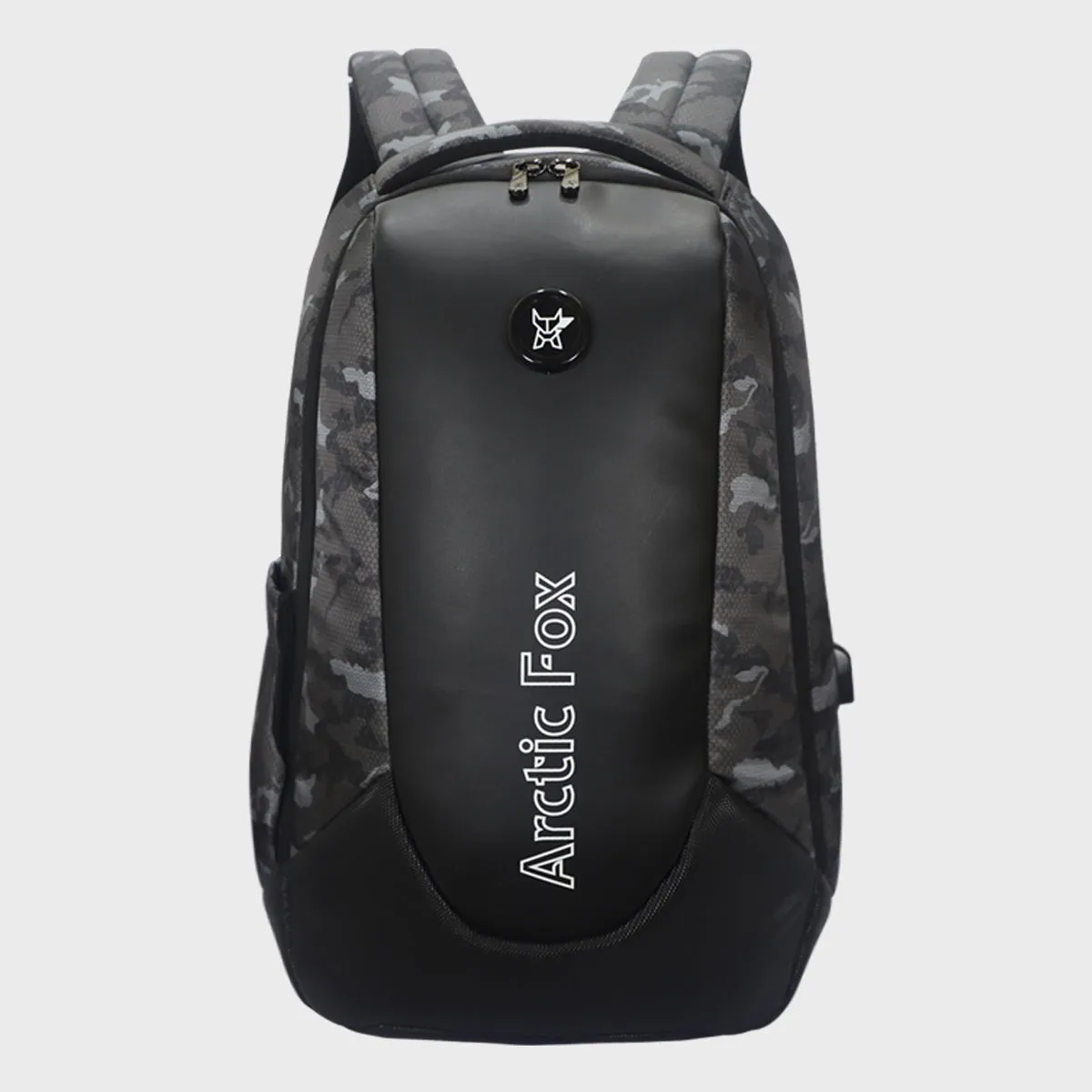 Arctic Fox New Anti-Theft Alarm Camo Black Laptop bag and Backpack