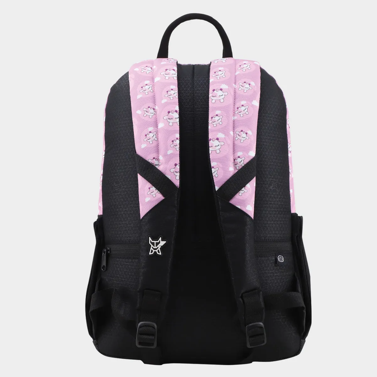 Arctic Fox Silly Calf Pink School Backpack for Boys and Girls