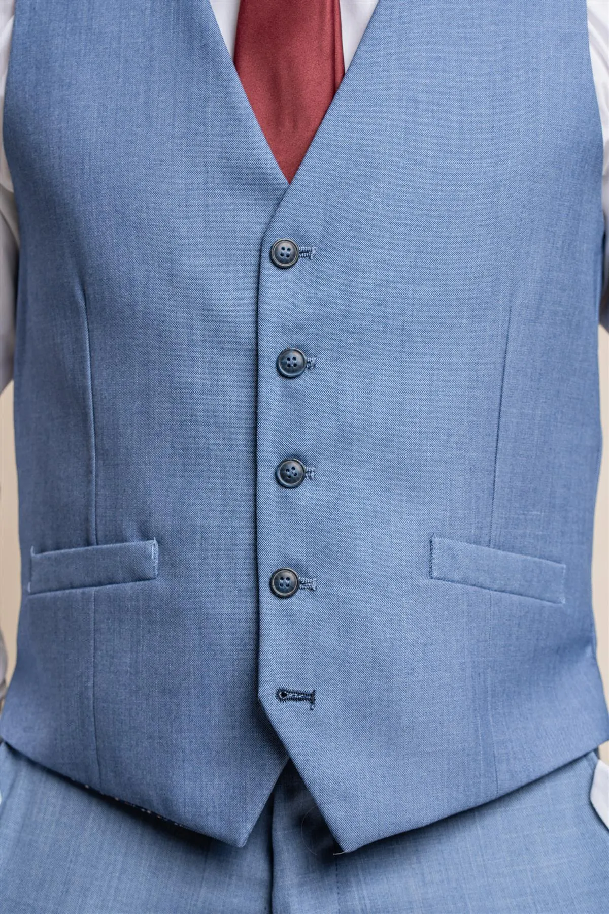 Blue Jay Sky Waistcoat