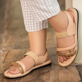 Beige Casual Sandal 078092