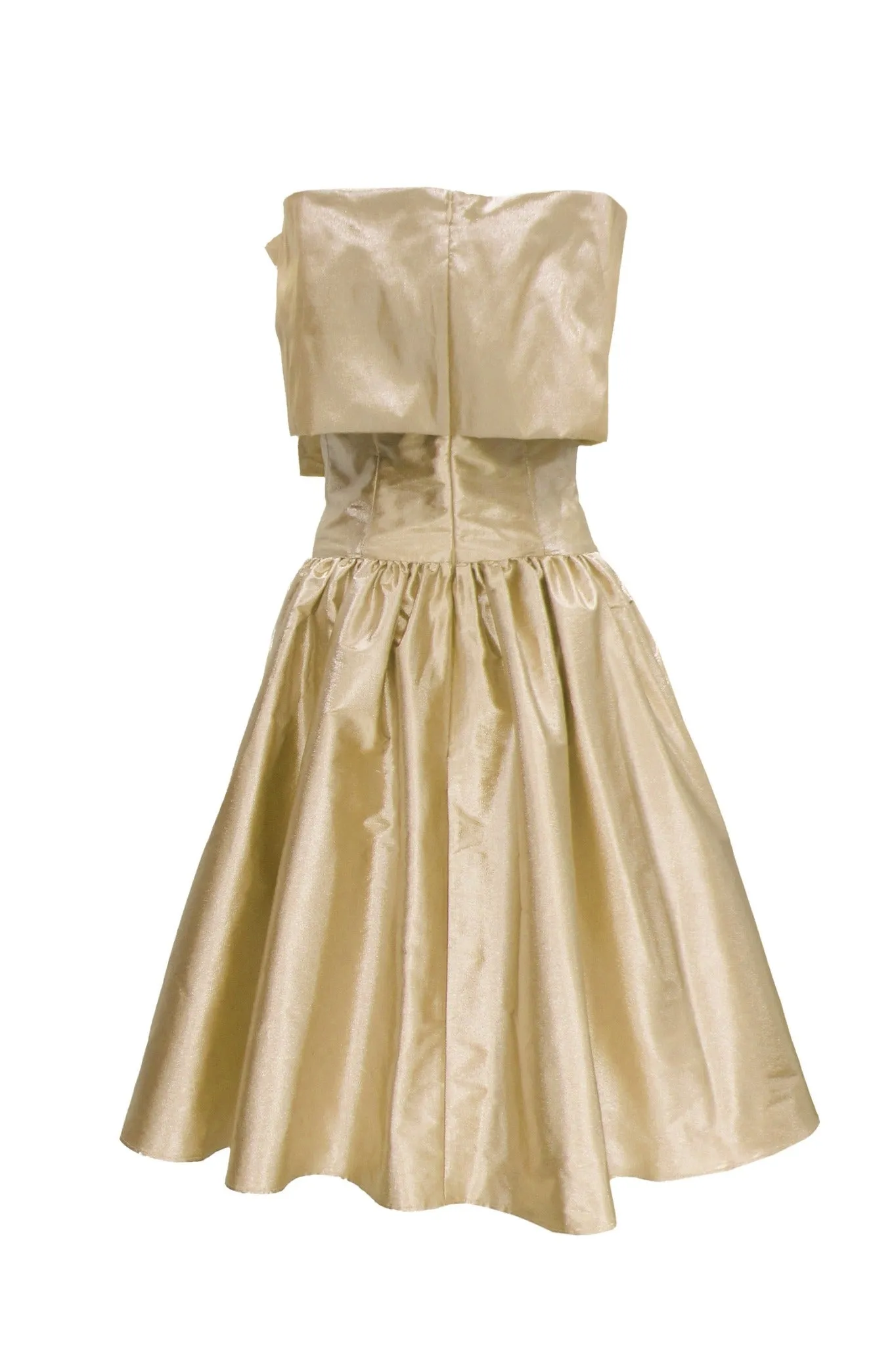 Big Ribbon Dress / Gold