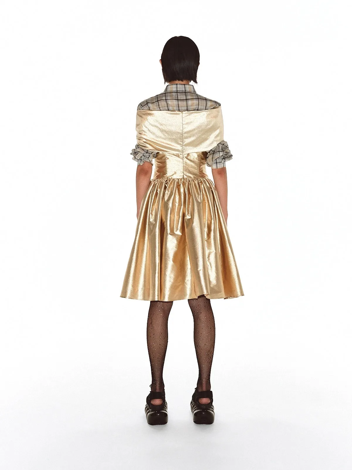 Big Ribbon Dress / Gold