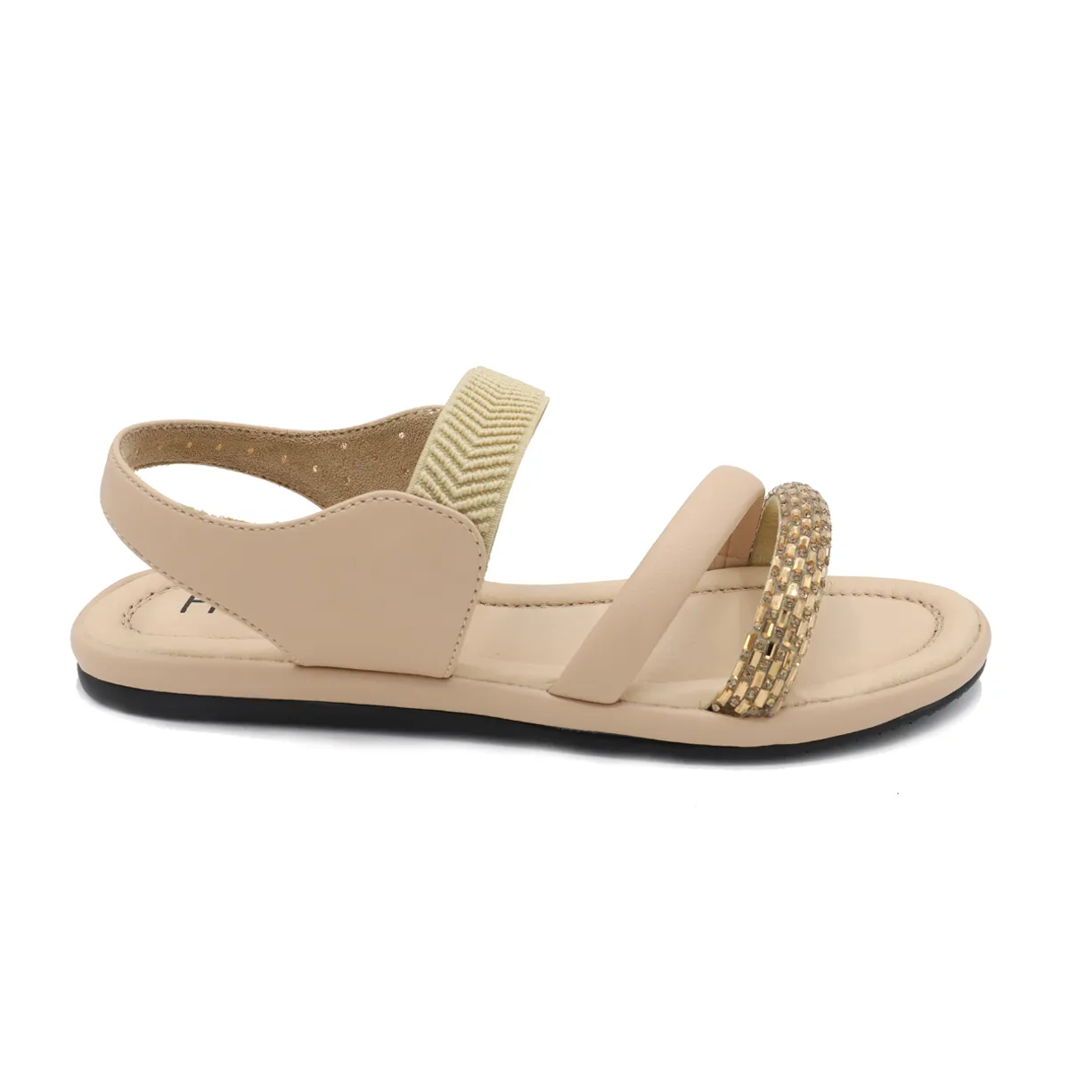 Beige Casual Sandal 078092