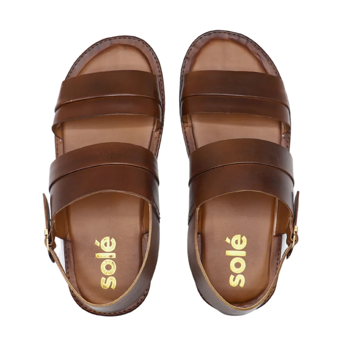 Brown Casual Sandal 115118