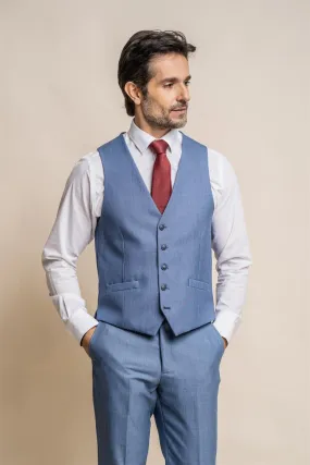 Blue Jay Sky Waistcoat