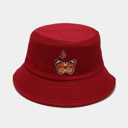 Butterfly Fisherman Hat Women's Bucket Hat