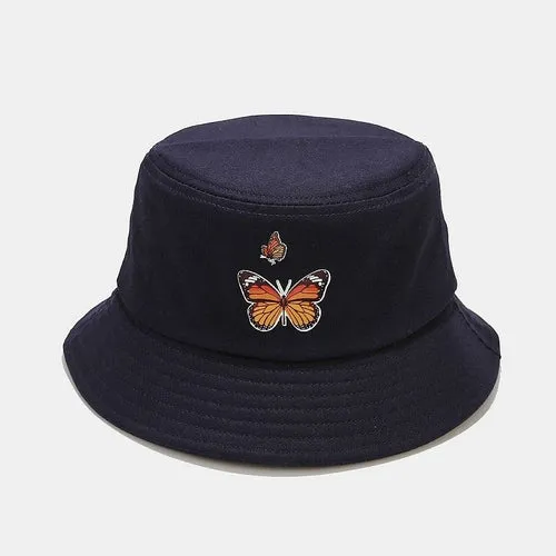 Butterfly Fisherman Hat Women's Bucket Hat