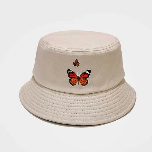 Butterfly Fisherman Hat Women's Bucket Hat