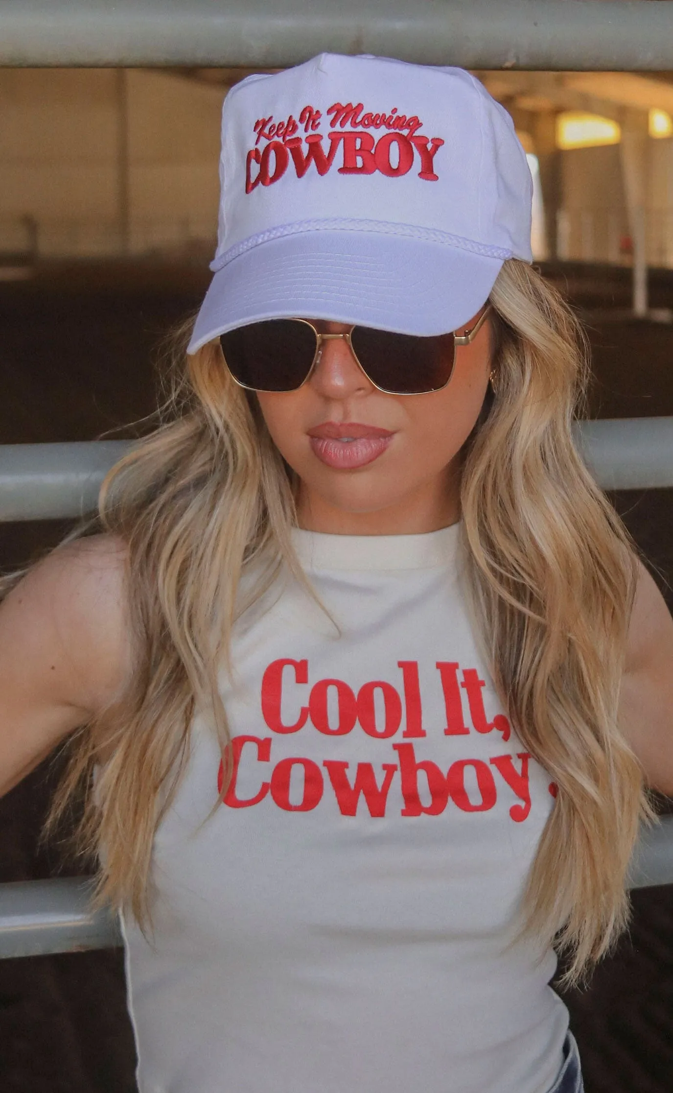 charlie southern: keep it moving cowboy trucker hat