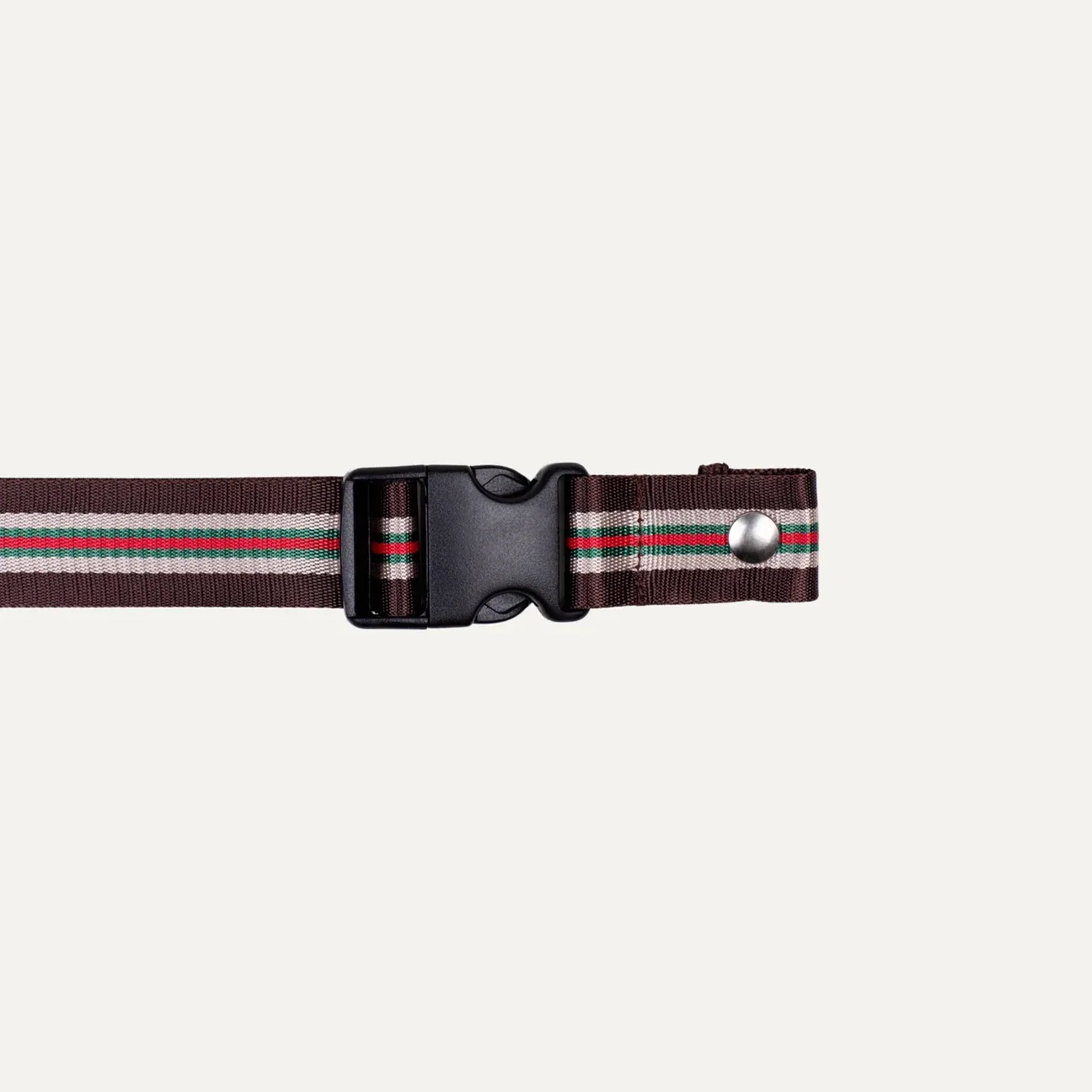 Crossbody/Fanny Pack Strap | Brown Multi Stripe