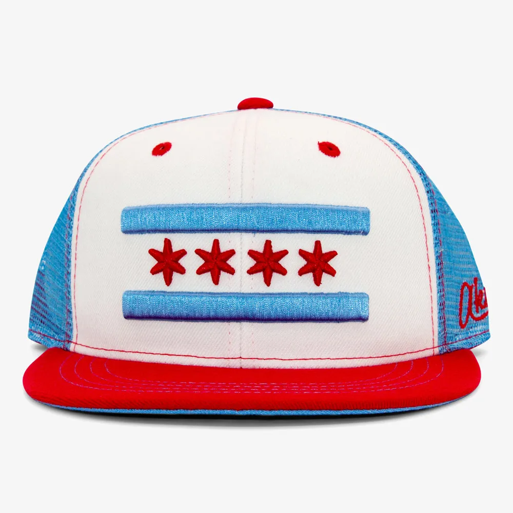 Chicago Flag Trucker Hat