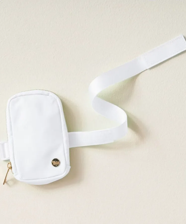 Tumbler Fanny Pack - White