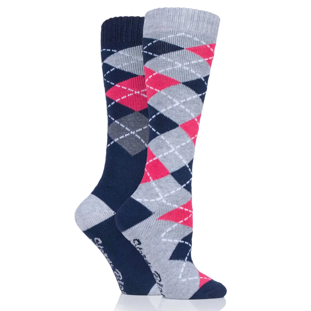 Storm Bloc Ladies Argyle Taunton Long Socks