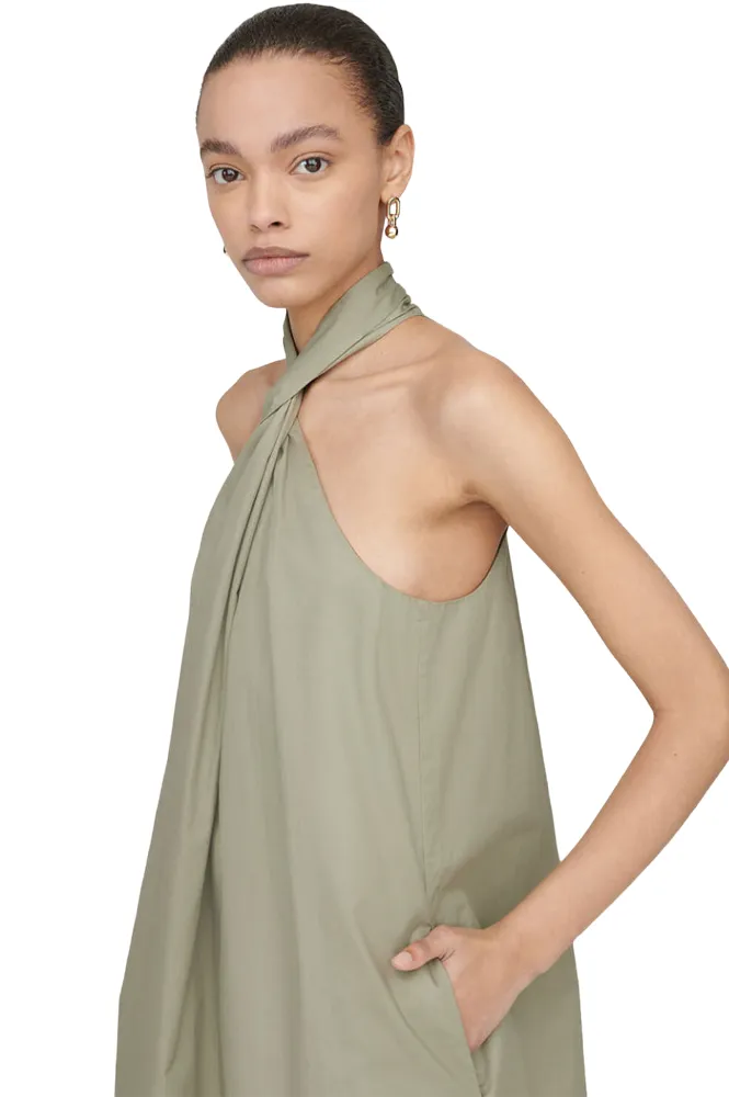 Cosette Dress - Green Khaki