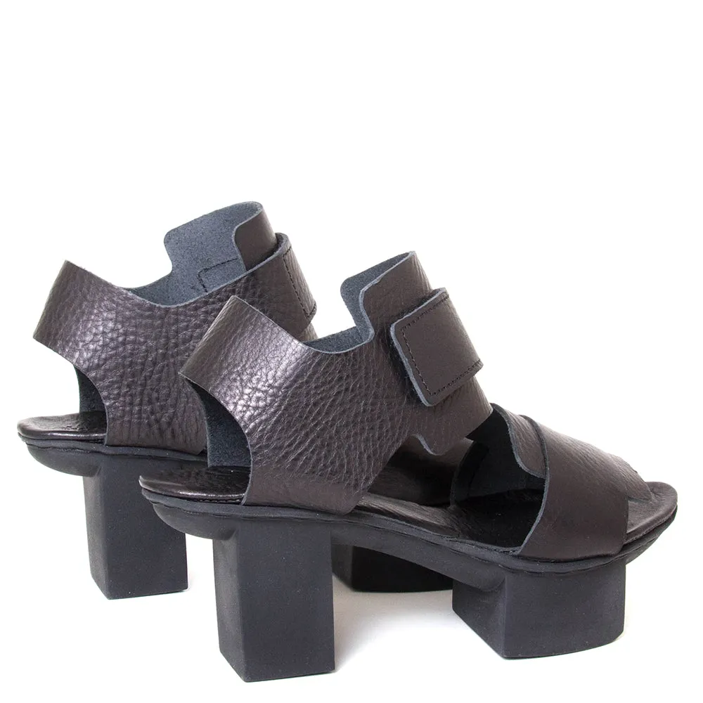 Visor Women's Platform Leather Sandal