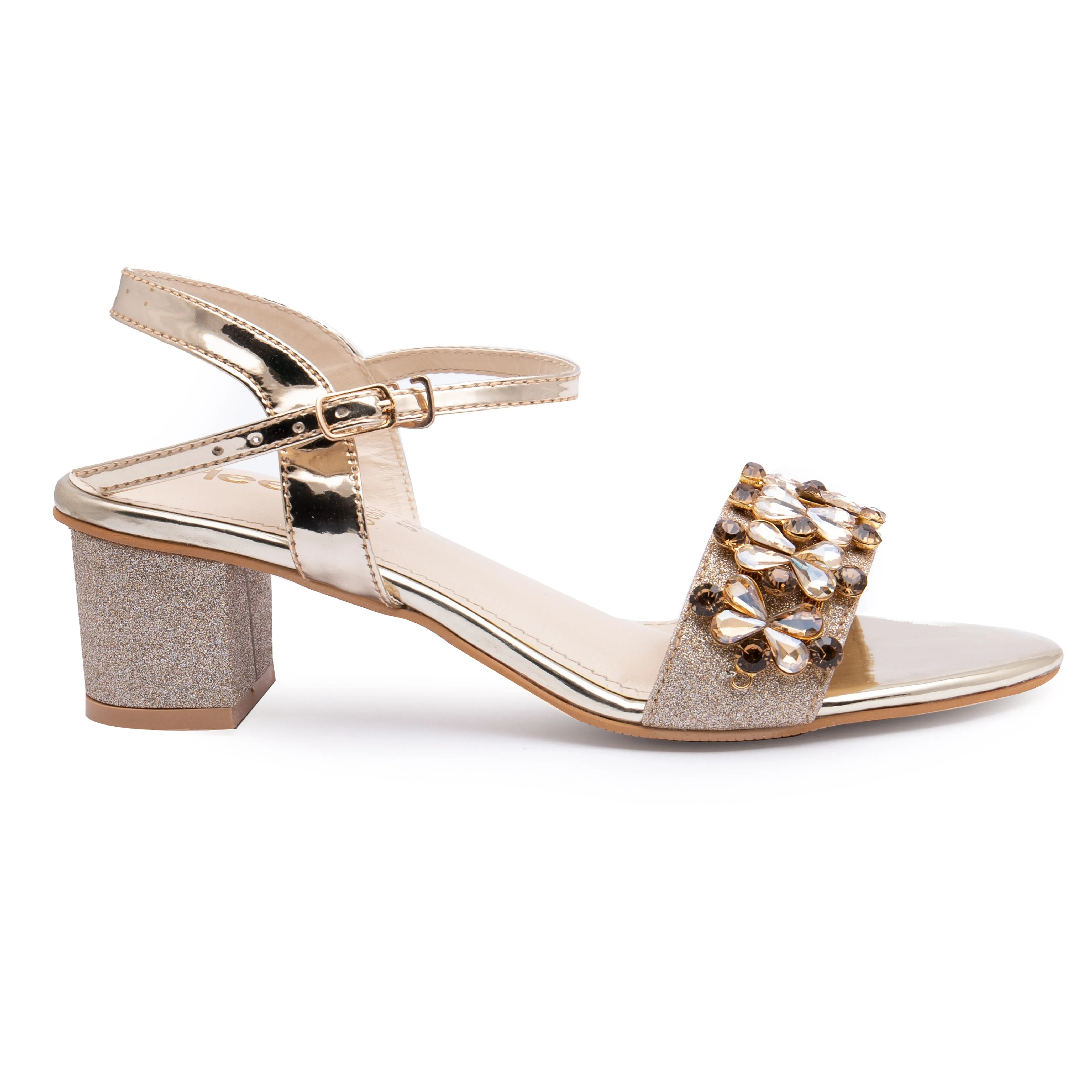 Golden Bridal Sandal 066545