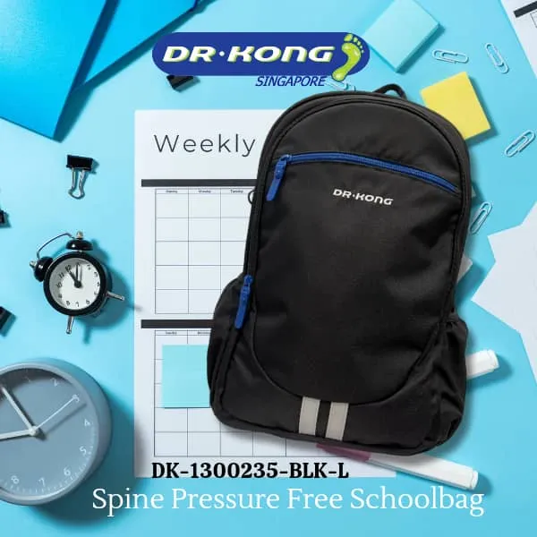 DR.KONG BACKPACKS L SIZE DK-1300235-BLK(RP : $119.90)