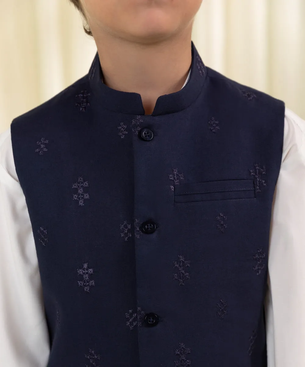 Embroidered Cambric Waistcoat