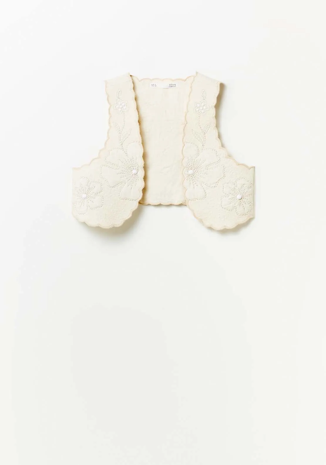 Embroidered Vest