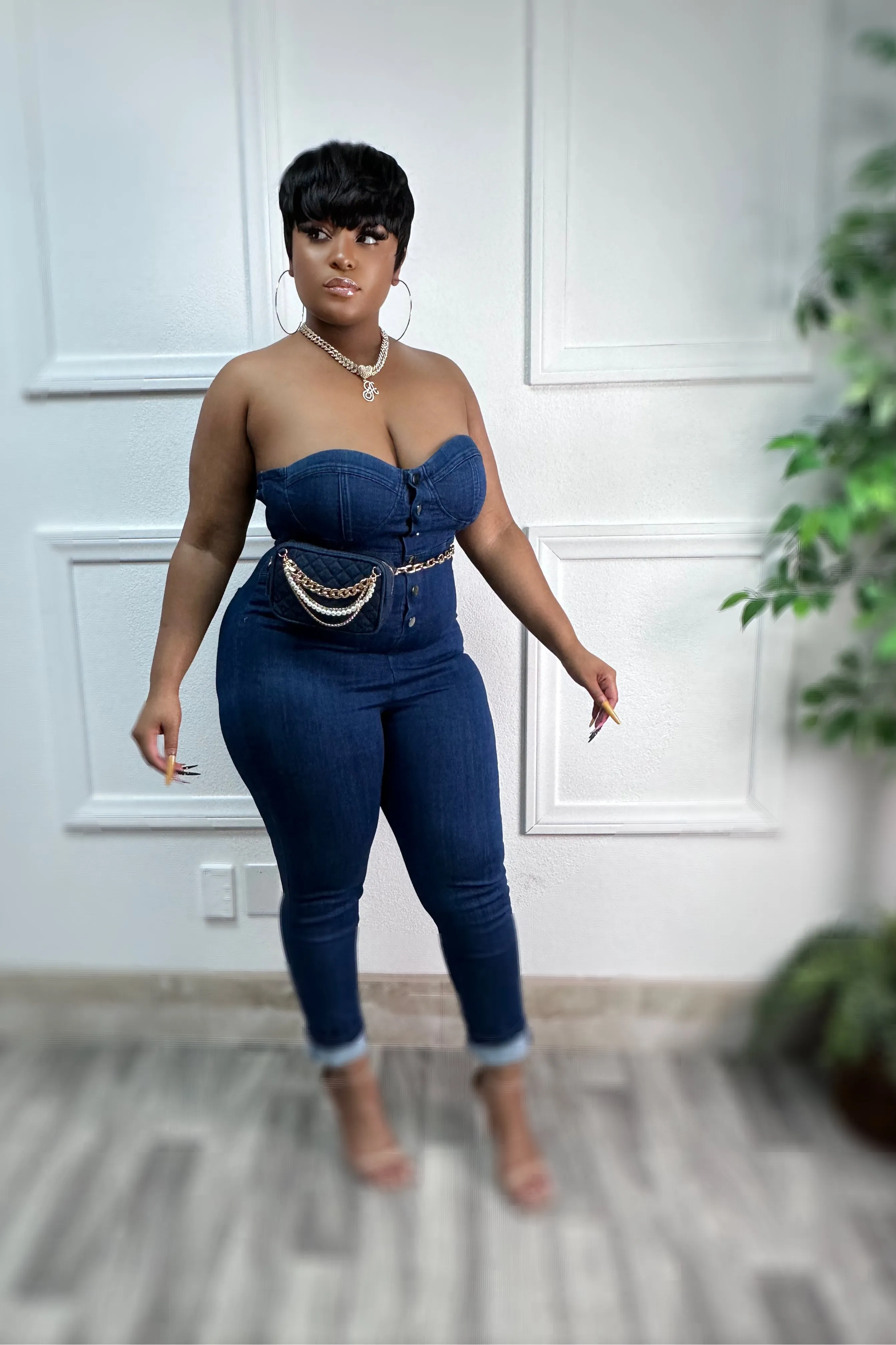 Sienna Denim Jumpsuit