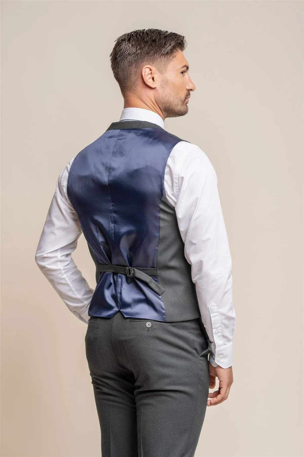 Furious Olive Waistcoat