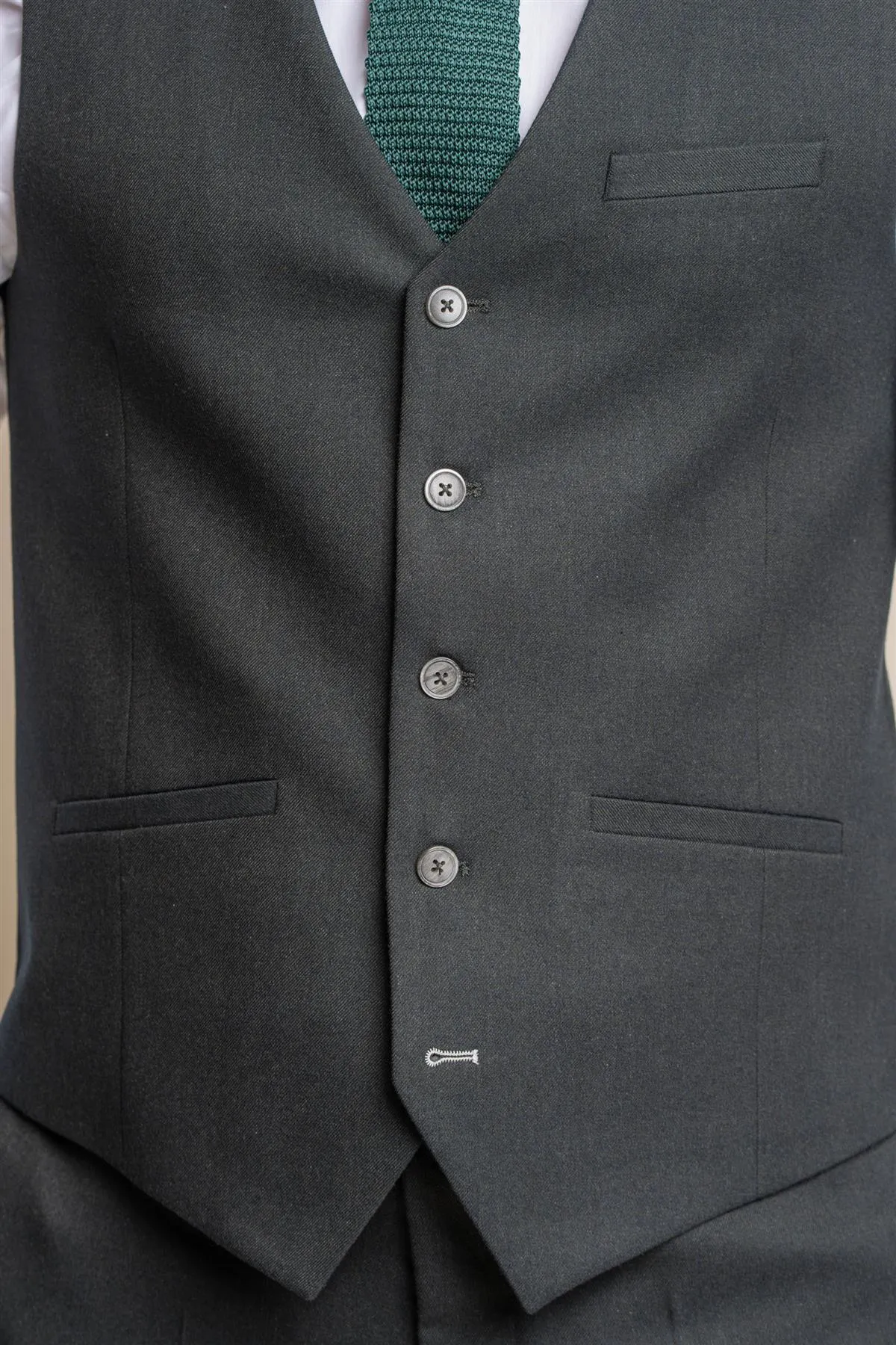 Furious Olive Waistcoat