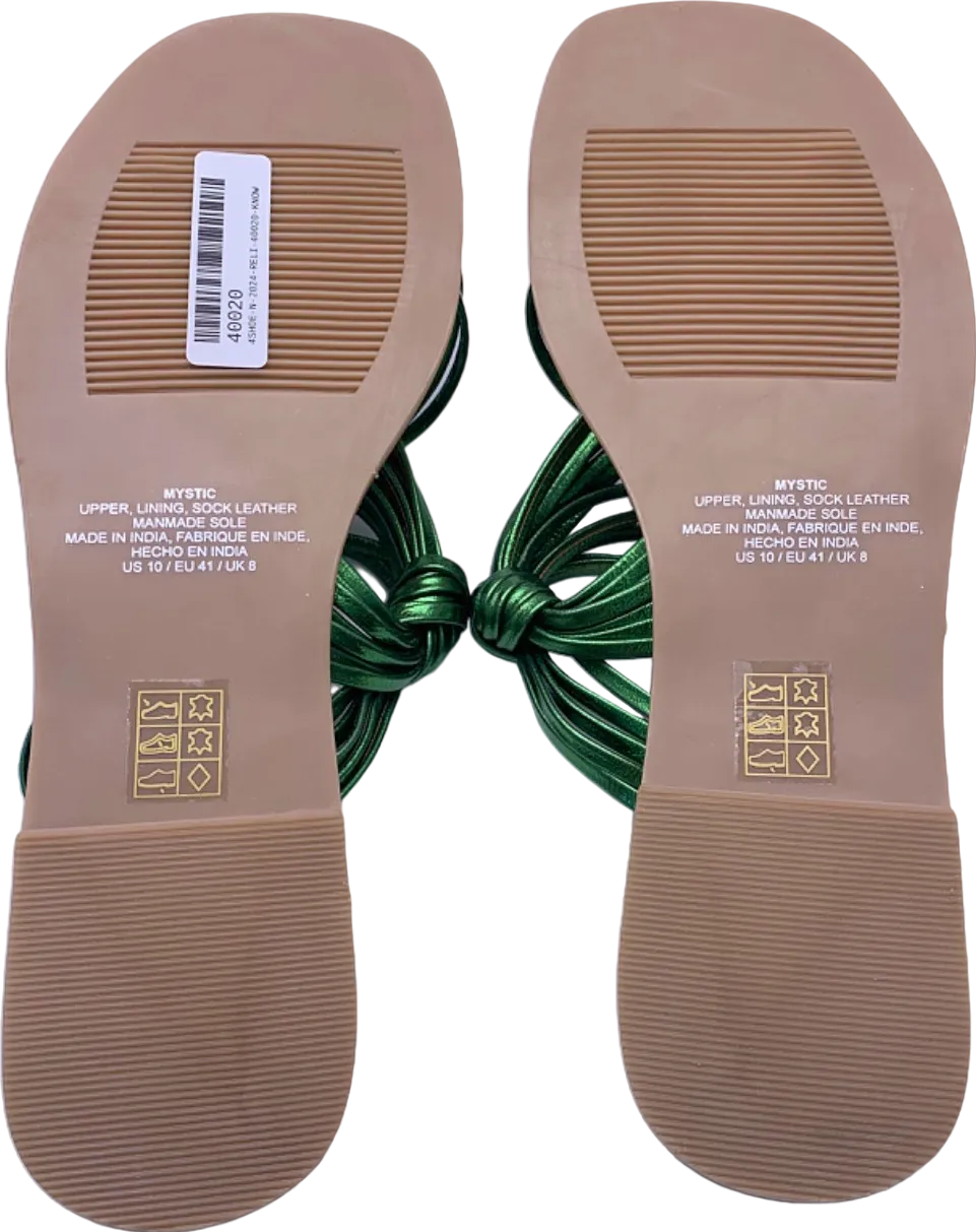 Anthropologie Beach by Matisse Green Mystic Sandals UK 8