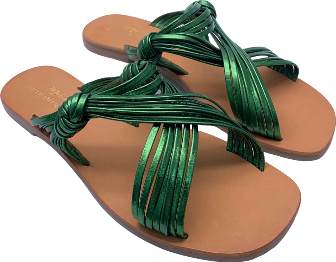 Anthropologie Beach by Matisse Green Mystic Sandals UK 8