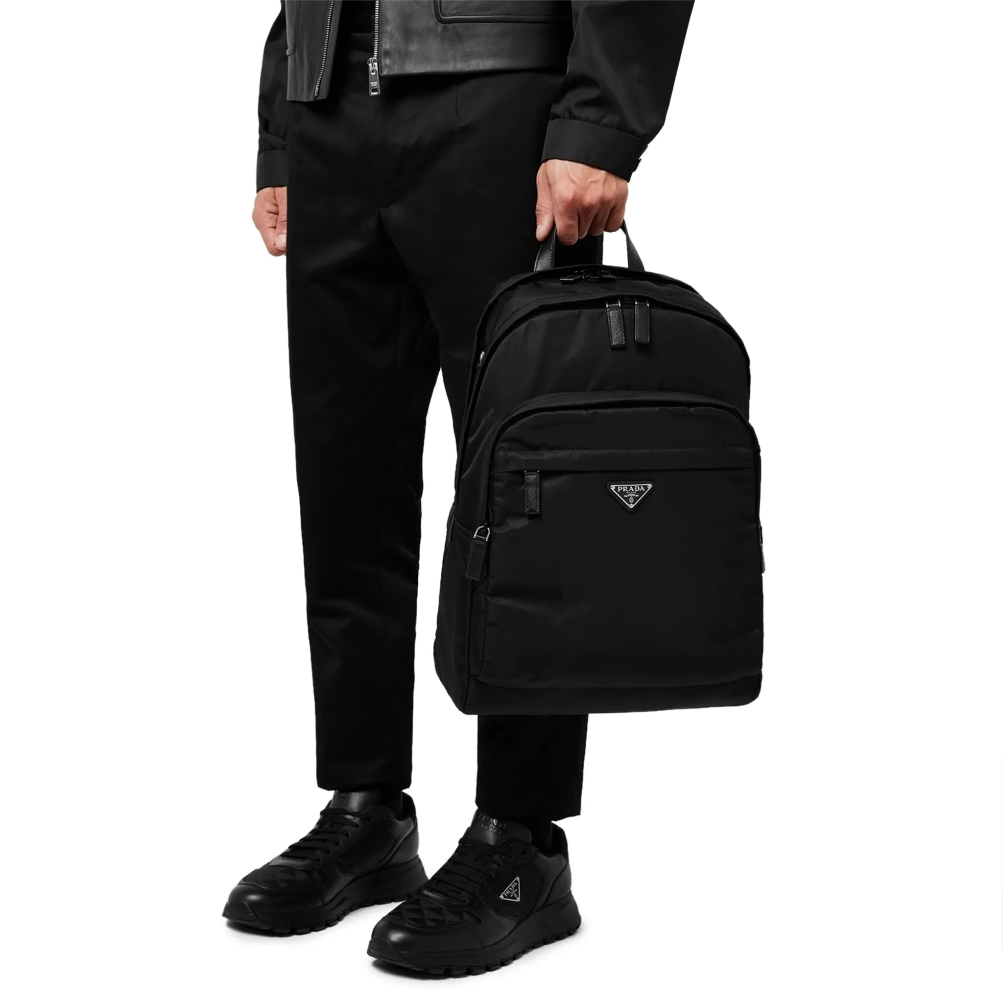 Prada Re-Nylon Black Backpack