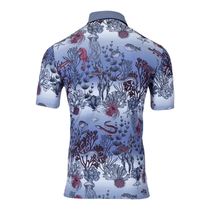 GREYSON Poison Coral Polo