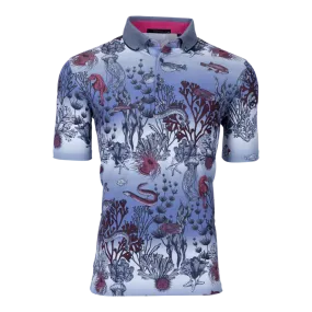 GREYSON Poison Coral Polo