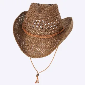 Handmade Straw Hat Western Cowboy Hat 41605510C