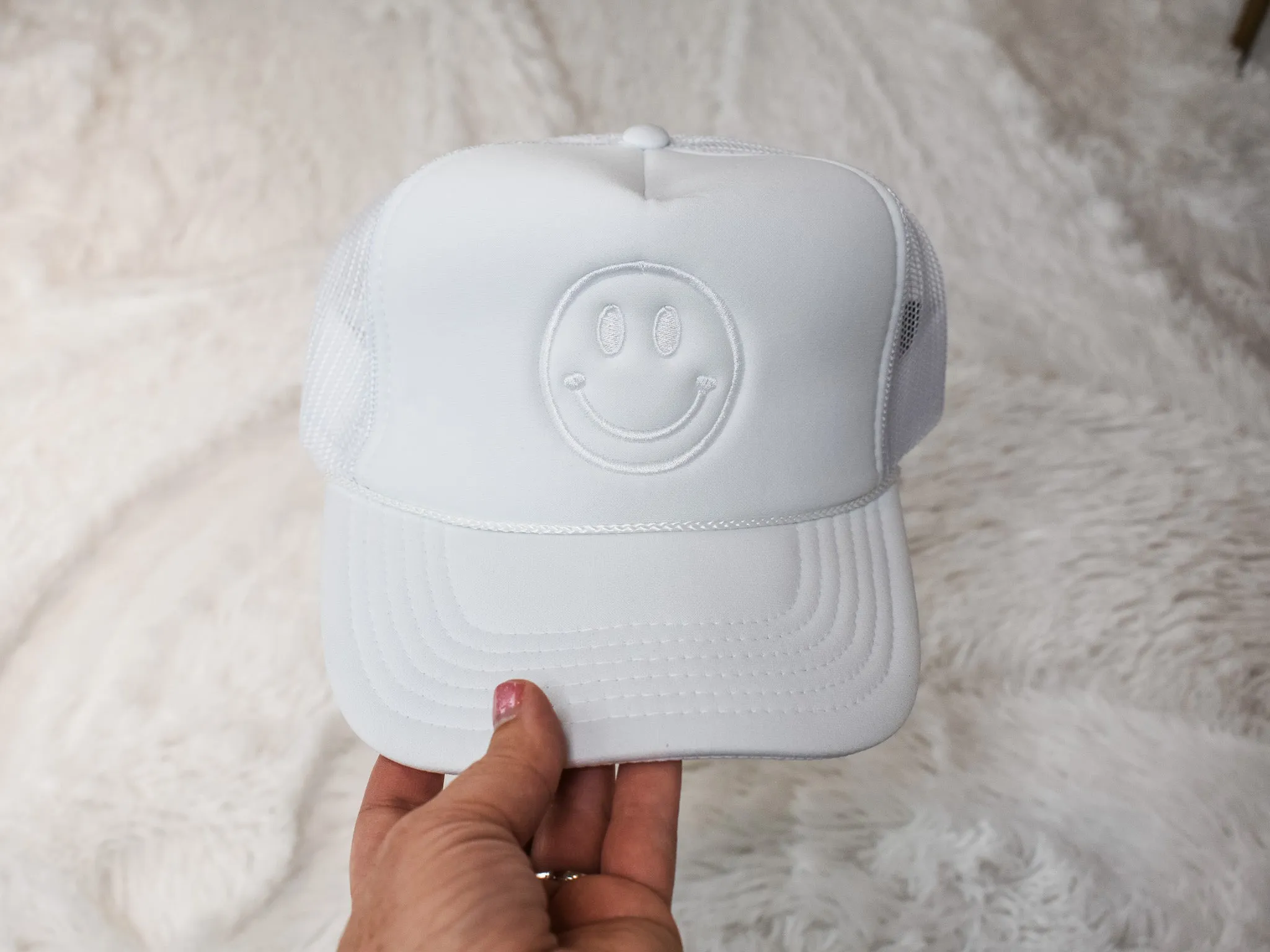 Happy Face Trucker Hat