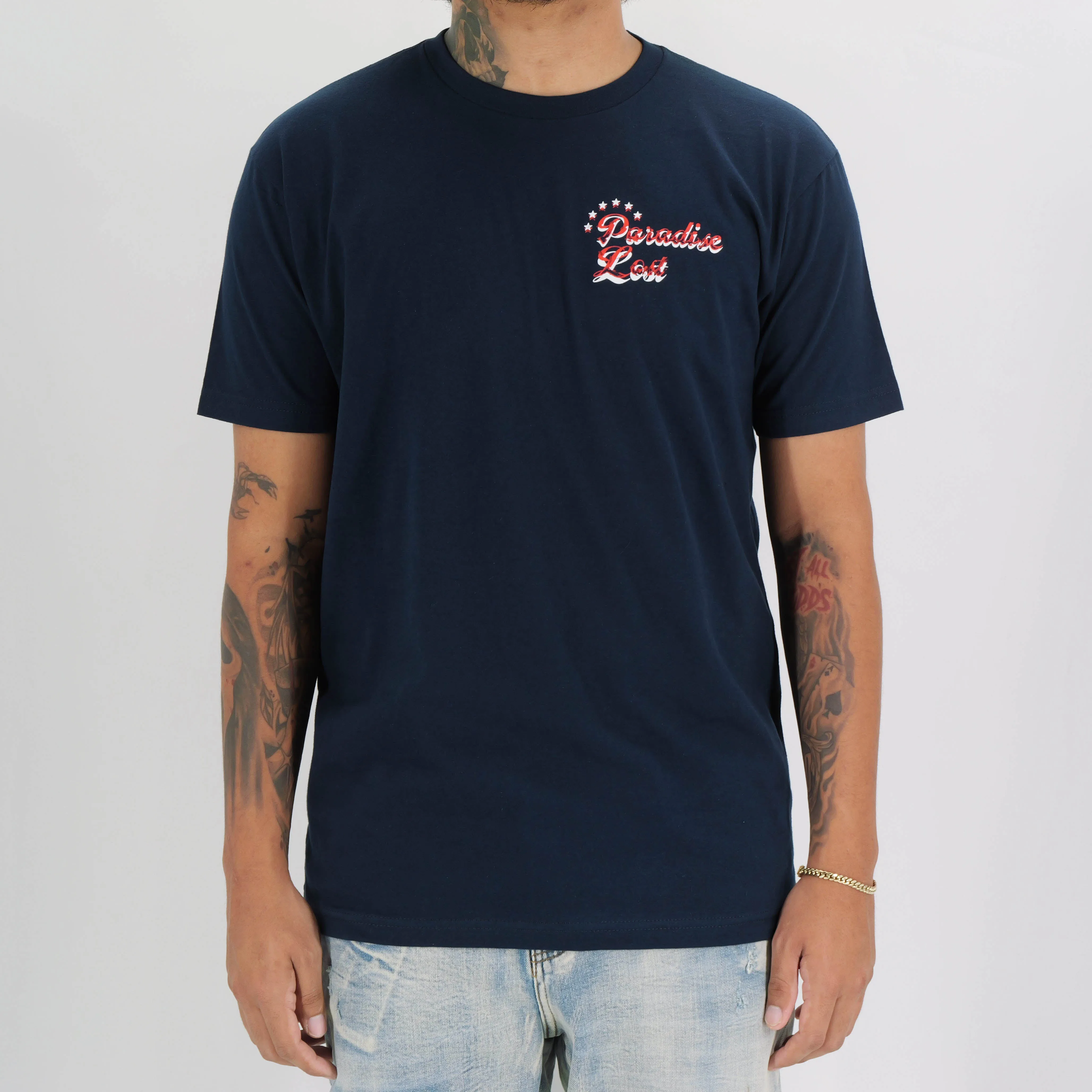 STARS AND GLORY TEE NAVY